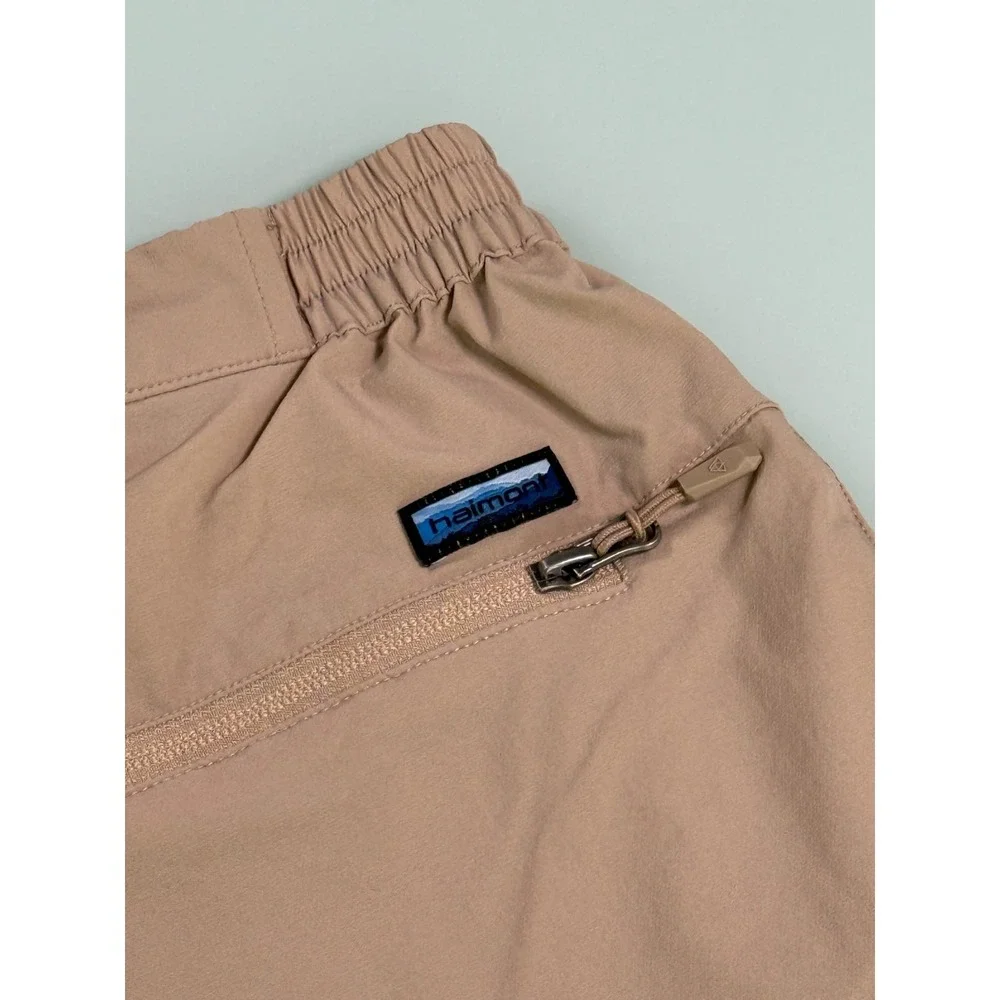 Haimont‎ Performance Cargo Pants Mens XL Khaki Flat Front Straight Fit DadCOre